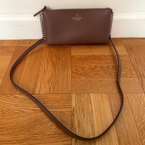 Dark Tan Kate Spade Crossbody Bag